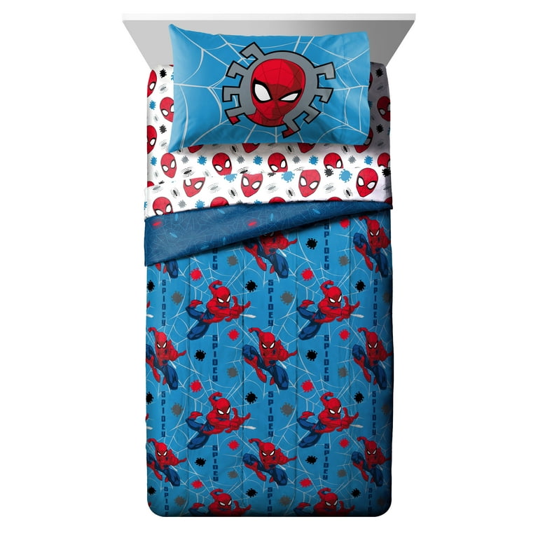 Yumhi 3D Printing Spiderman Bedding Set Twin Size for Boys Kids Comforter Cover Set Brave Super Hero 2PCS Duvet Cover Set 1 Duvet Cover+1 Pillowcase Yumhi 3D Printing Spiderman Bedding Set Twin Size for Boys Kids Comforter Cover Set Brave Super Hero 2PCS Duvet Cover Set 1 Duvet Cover+1 Pillowcase